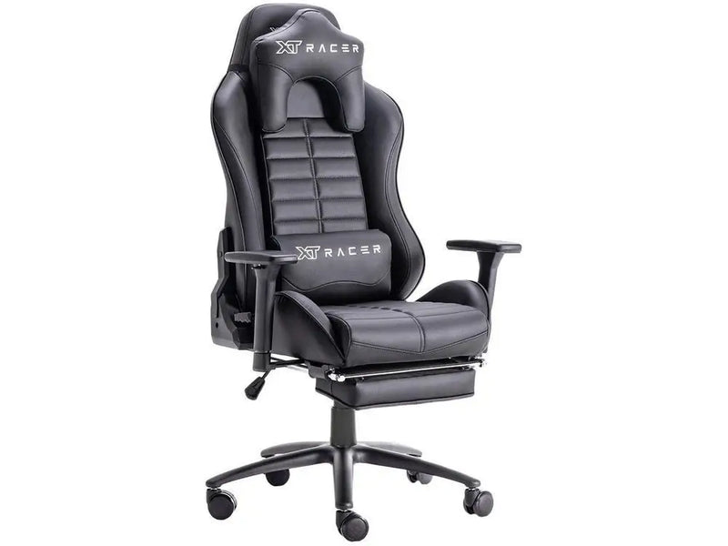 Cadeira Gamer Chair XT Racer Reclining Swivel Black Platinum W Series