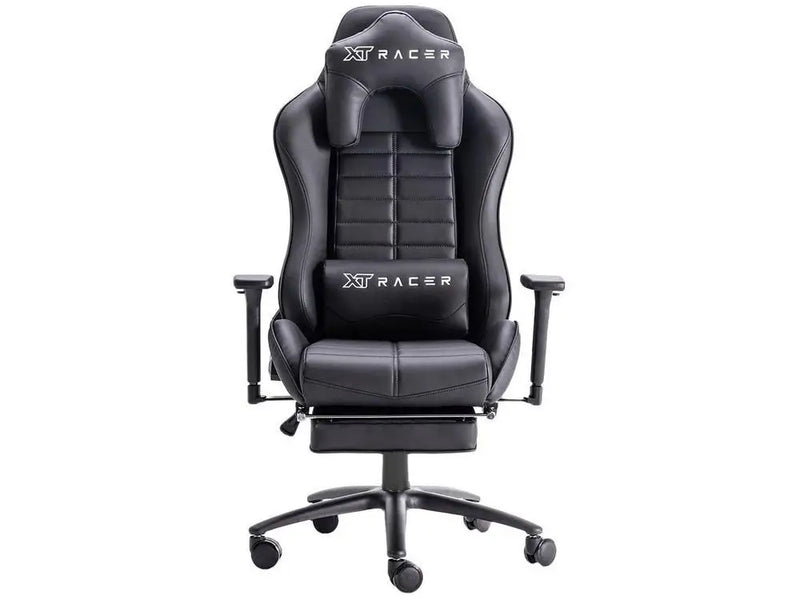 Cadeira Gamer Chair XT Racer Reclining Swivel Black Platinum W Series